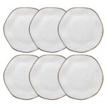 Conjunto C/ 6 Pratos Rasos Oxford Maresia Ø 27,5cm