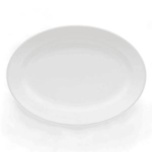 Travessa Cerâmica Oval Rasa Vitramik Plus - 33cm