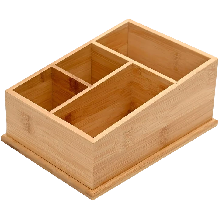 Organizador com Divisórias para Utensílios Ecokitchen - 14,5x20x8,5cm