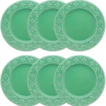 Conjunto C/ 6 Pratos Sobremesa Oxford - 20cm