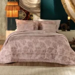 Colcha de Cama Casal Teka 100% Algodão - Triangular