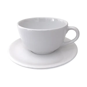 Conjunto de 6 Xícara Café Chá Oxford White - 200ML