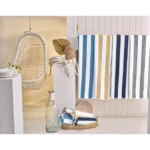 Toalha de Banhão Piscina Ibiza Teka 500g - 86x160cm - Azul Claro
