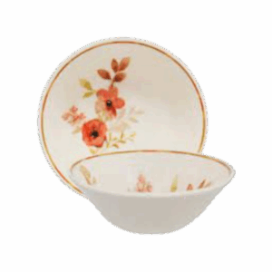 Jogo de Tigelas Bowl e Flat Oxford de 4 Peças - Chá das 5