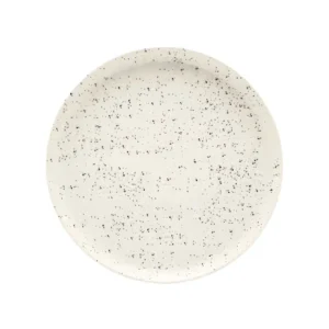 Jogo de 6 Pratos Sobremesa Flat Oxford Chuvisco 20cm