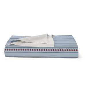 Colcha de Cama Casal 100% Algodão Teka Allegro Plus - 200x230cm - Rayas